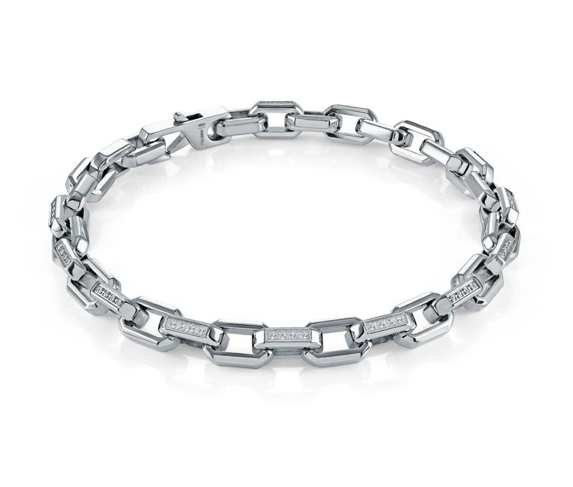 BRACELET À MAILLE ROLO CARRÉE - IG SMB858 - ITALGEM BRACELET À MAILLE ROLO CARRÉE - IG SMB858 - ITALGEM