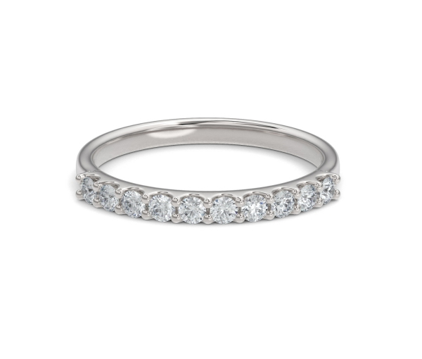 JONC SEMI-ÉTERNITÉ AVEC DIAMANTS DE LABORATOIRE - ML ET420W/03 - MALO JONC SEMI-ÉTERNITÉ AVEC DIAMANTS DE LABORATOIRE - ML ET420W/03 - MALO