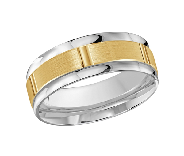 JONC EN OR AVEC MOTIF BRIQUE - ML FT636/801 - MALO JONC EN OR AVEC MOTIF BRIQUE - ML FT636/801 - MALO