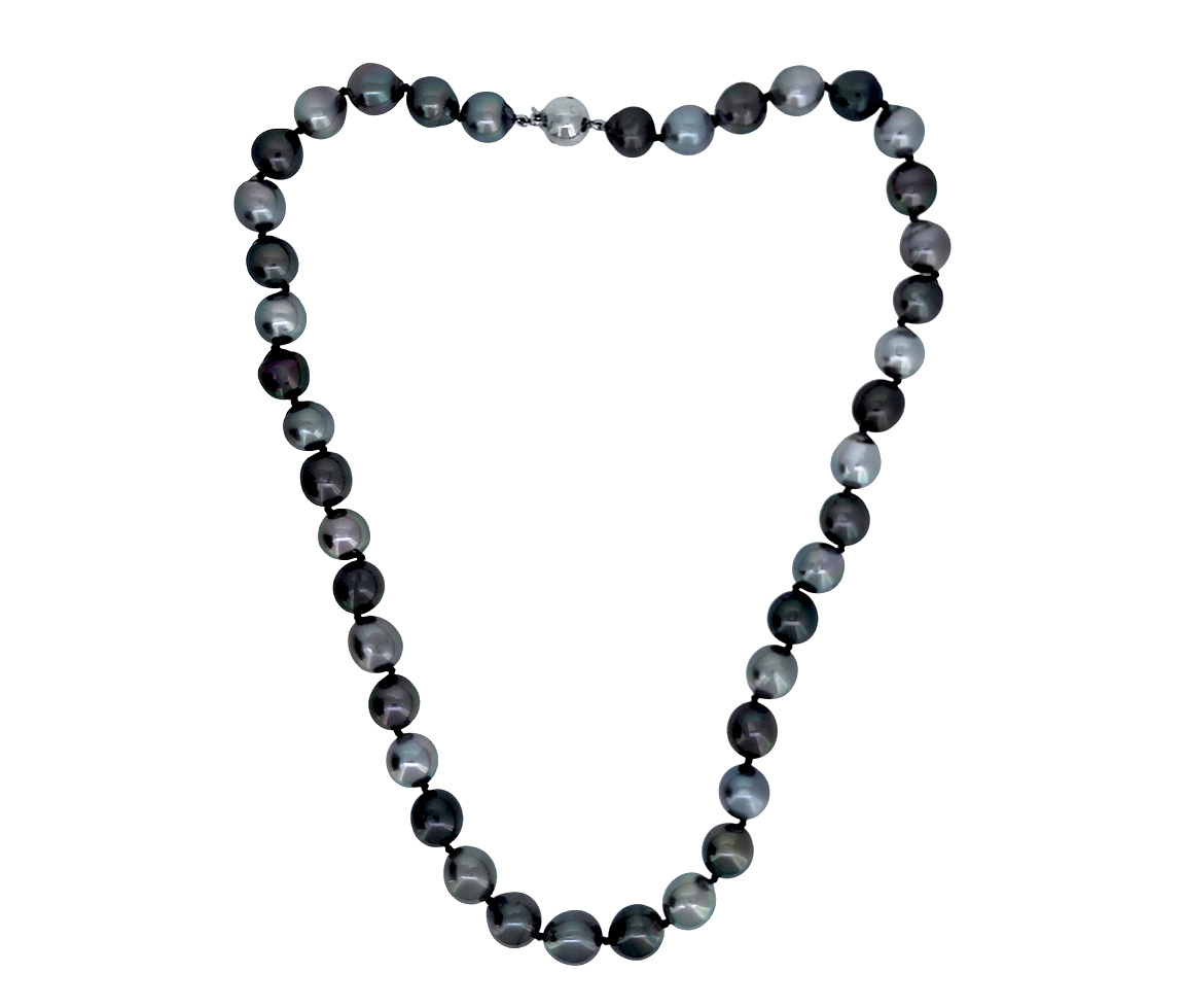 COLLIER DE PERLES DE TAHITI - CG NTS73770/18 - PERLE D'IMPORTATION COLLIER DE PERLES DE TAHITI - CG NTS73770/18 - PERLE D'IMPORTATION