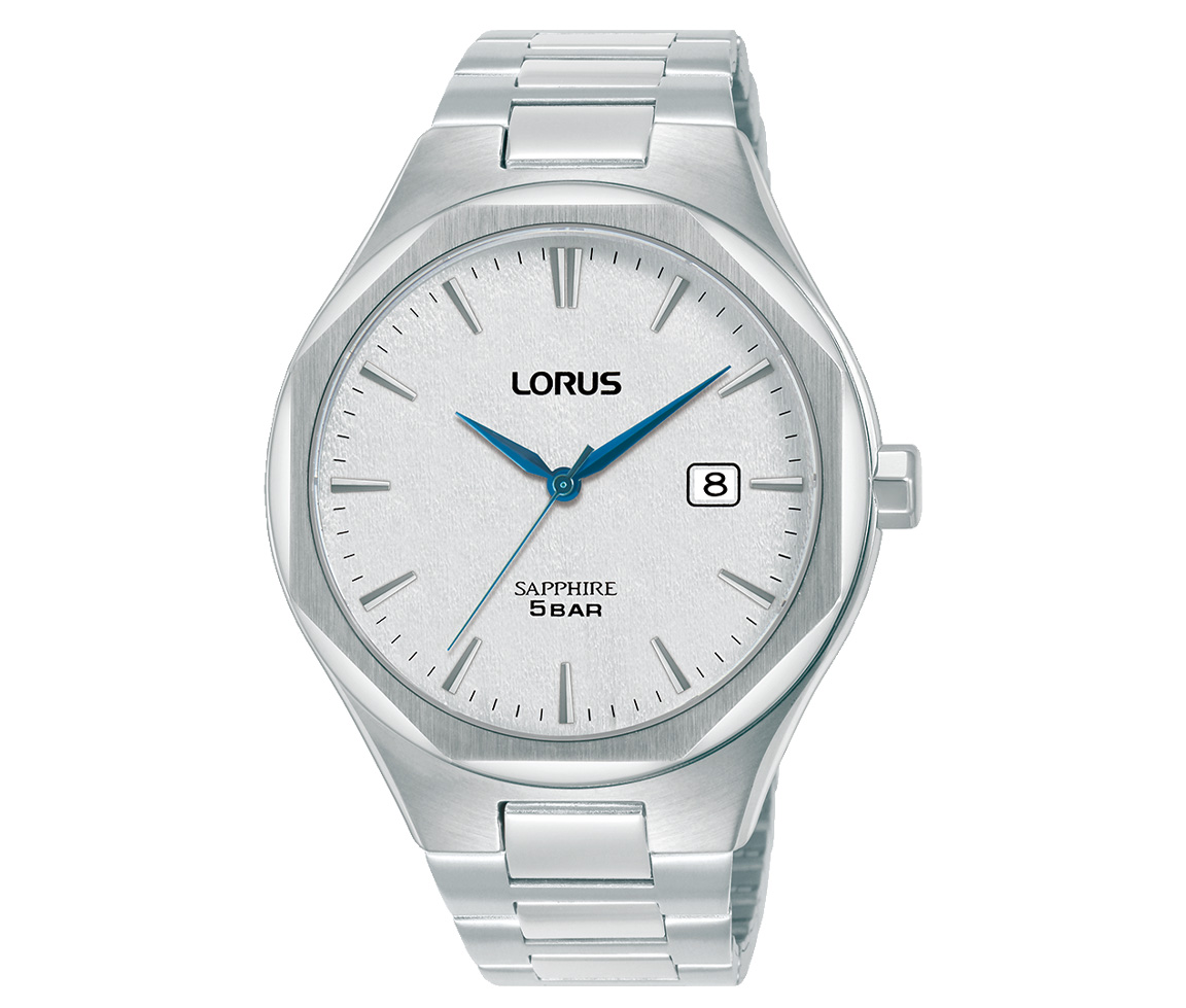 MONTRE LORUS POUR HOMME EN ACIER AVEC VERRE SAPHIR - SA RS979DX9 - LORUS MONTRE LORUS POUR HOMME EN ACIER AVEC VERRE SAPHIR - SA RS979DX9 - LORUS