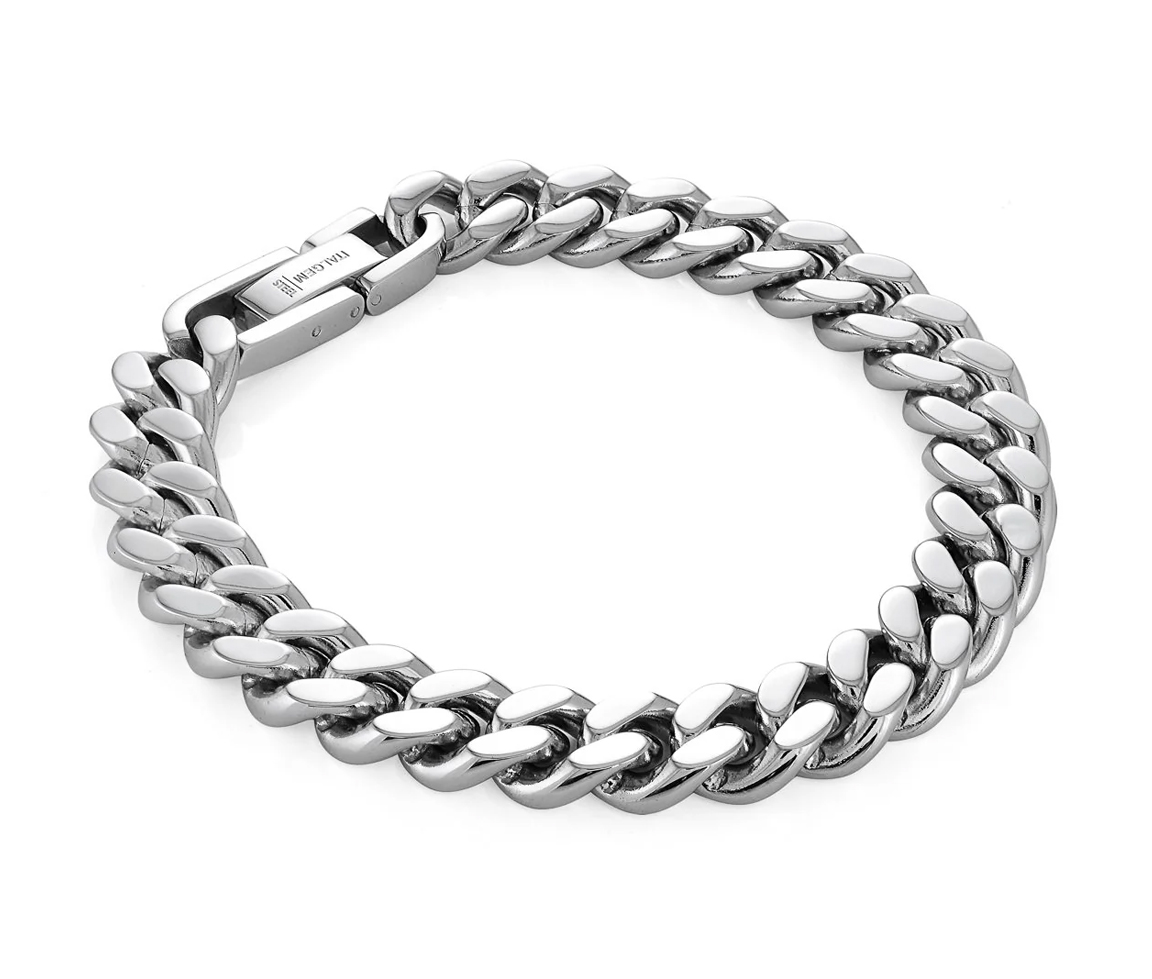 BRACELET EN ACIER À MAILLE GOURMETTE - IG SMB413 - ITALGEM BRACELET EN ACIER À MAILLE GOURMETTE - IG SMB413 - ITALGEM