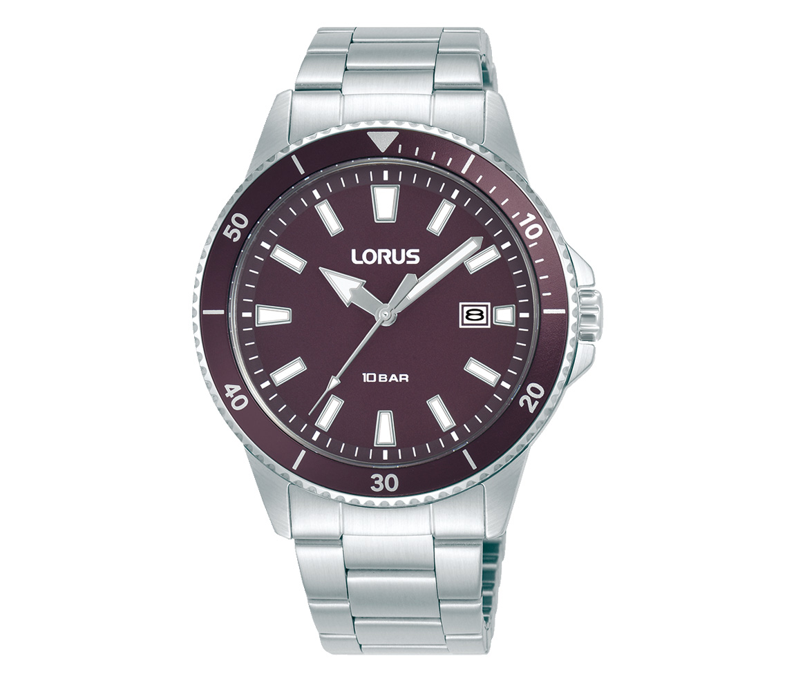 MONTRE LORUS POUR HOMME EN ACIER - SA RH905SX9 - LORUS MONTRE LORUS POUR HOMME EN ACIER - SA RH905SX9 - LORUS