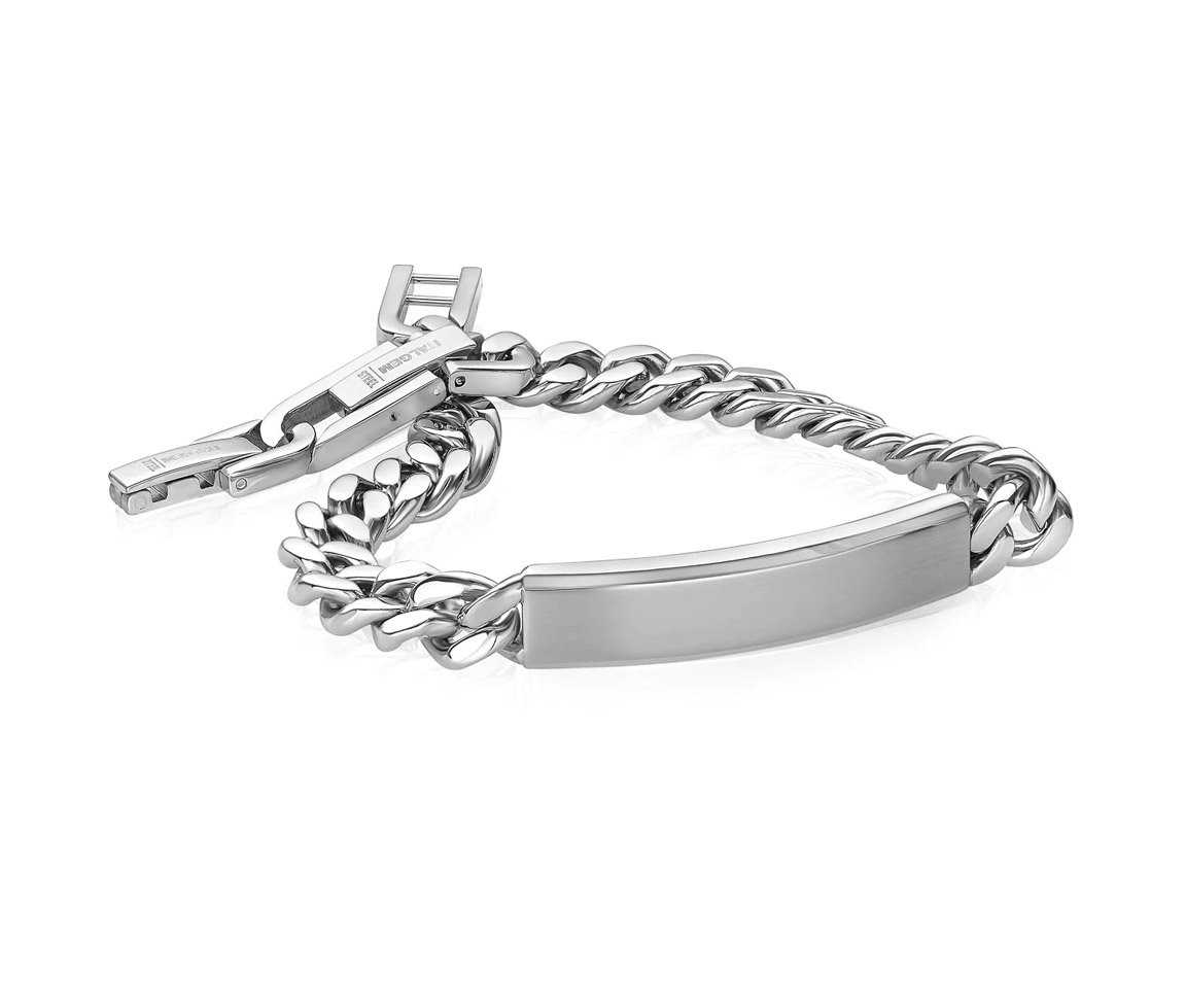 BRACELET IDENTITÉ EN ACIER - IG SMB198 - ITALGEM BRACELET IDENTITÉ EN ACIER - IG SMB198 - ITALGEM