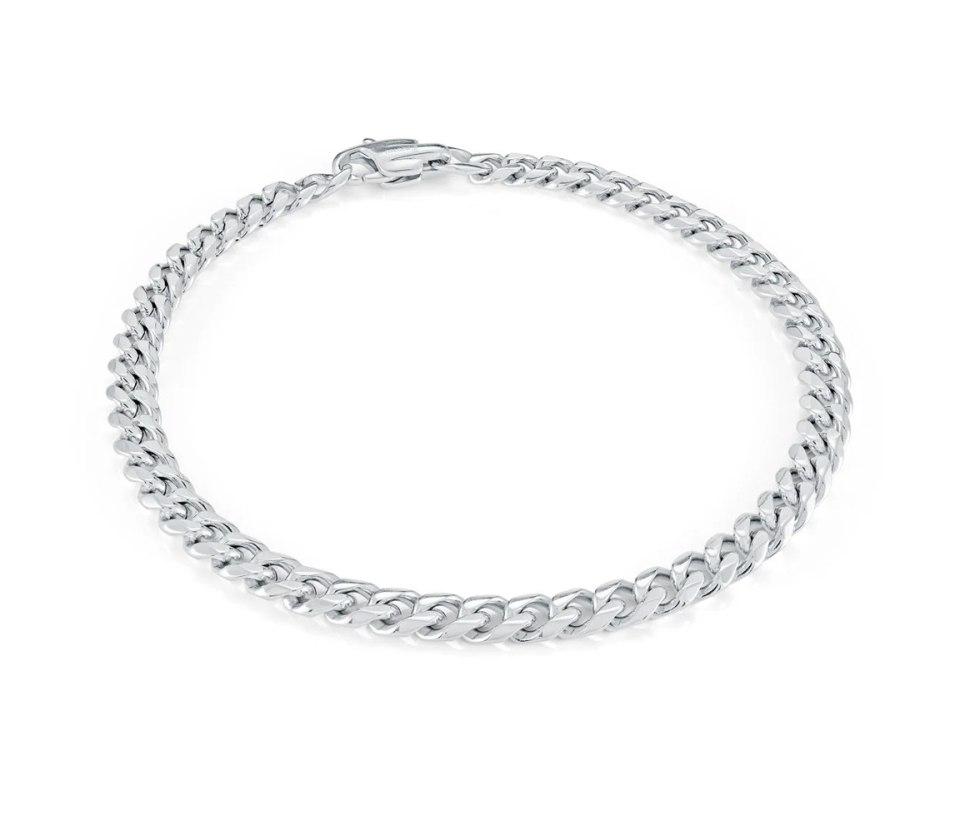 BRACELET EN ACIER À MAILLE GOURMETTE BRACELET EN ACIER À MAILLE GOURMETTE