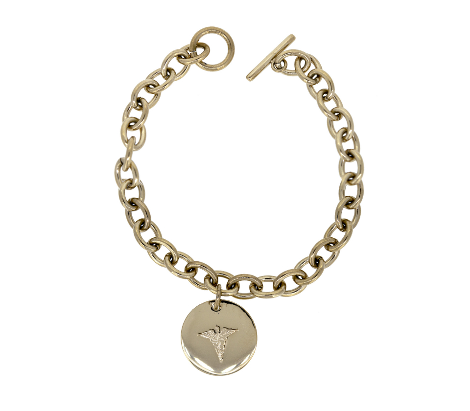 BRAC ACIER CABLE BILLES 8.5'' - AZ SSB401G - AREZZO BRAC ACIER CABLE BILLES 8.5'' - AZ SSB401G - AREZZO