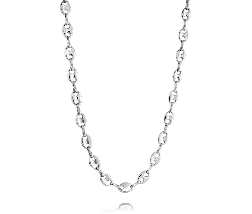 CHAINE EN ACIER À MAILLE GRAIN DE CAFÉ - IG SN70/24 - ITALGEM CHAINE EN ACIER À MAILLE GRAIN DE CAFÉ - IG SN70/24 - ITALGEM