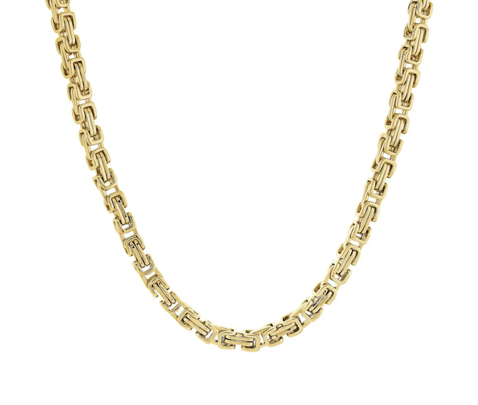 CHAINE EN ACIER/PVD OR À MAILLE KING - IG SYN70/24 - ITALGEM CHAINE EN ACIER/PVD OR À MAILLE KING - IG SYN70/24 - ITALGEM