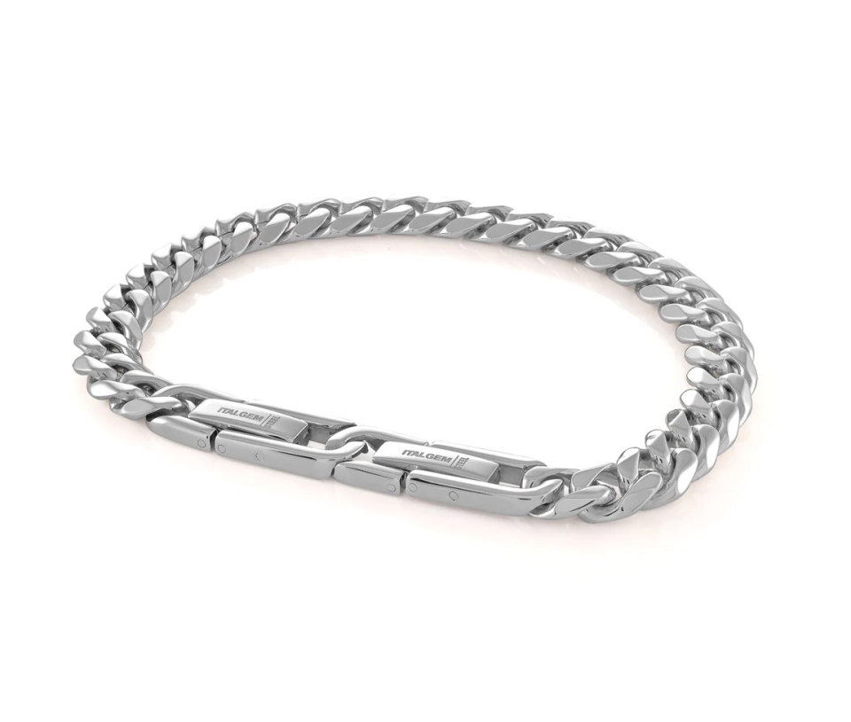 BRACELET EN ACIER MAILLE GOURMETTE - IG SMB331 - ITALGEM BRACELET EN ACIER MAILLE GOURMETTE - IG SMB331 - ITALGEM