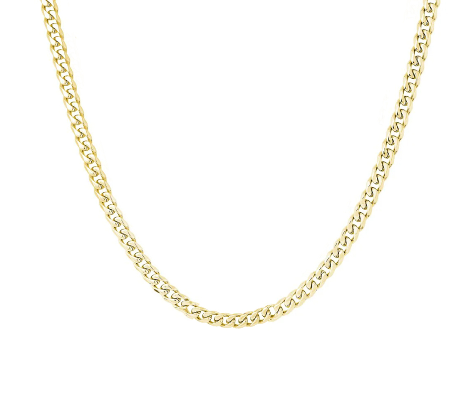 CHAINE EN ACIER/PVD OR À MAILLE GOURMETTE - IG SYN40/24 - ITALGEM CHAINE EN ACIER/PVD OR À MAILLE GOURMETTE - IG SYN40/24 - ITALGEM