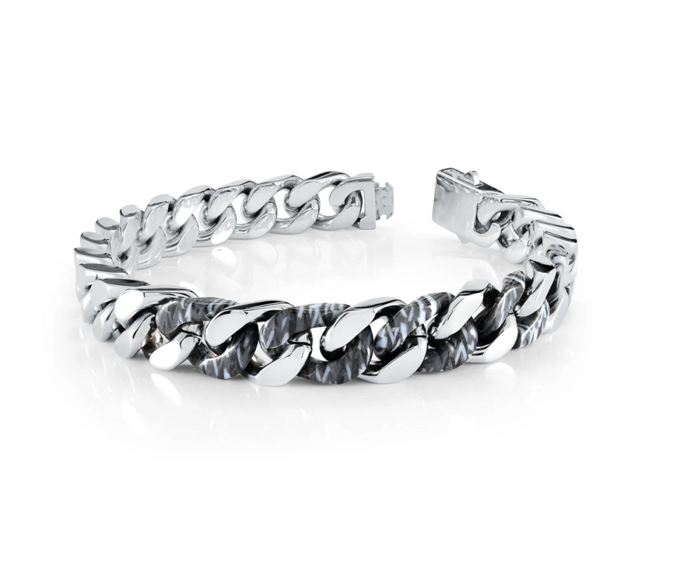 BRACELET EN ACIER ET ACÉTATE - IG SMB621 - ITALGEM BRACELET EN ACIER ET ACÉTATE - IG SMB621 - ITALGEM