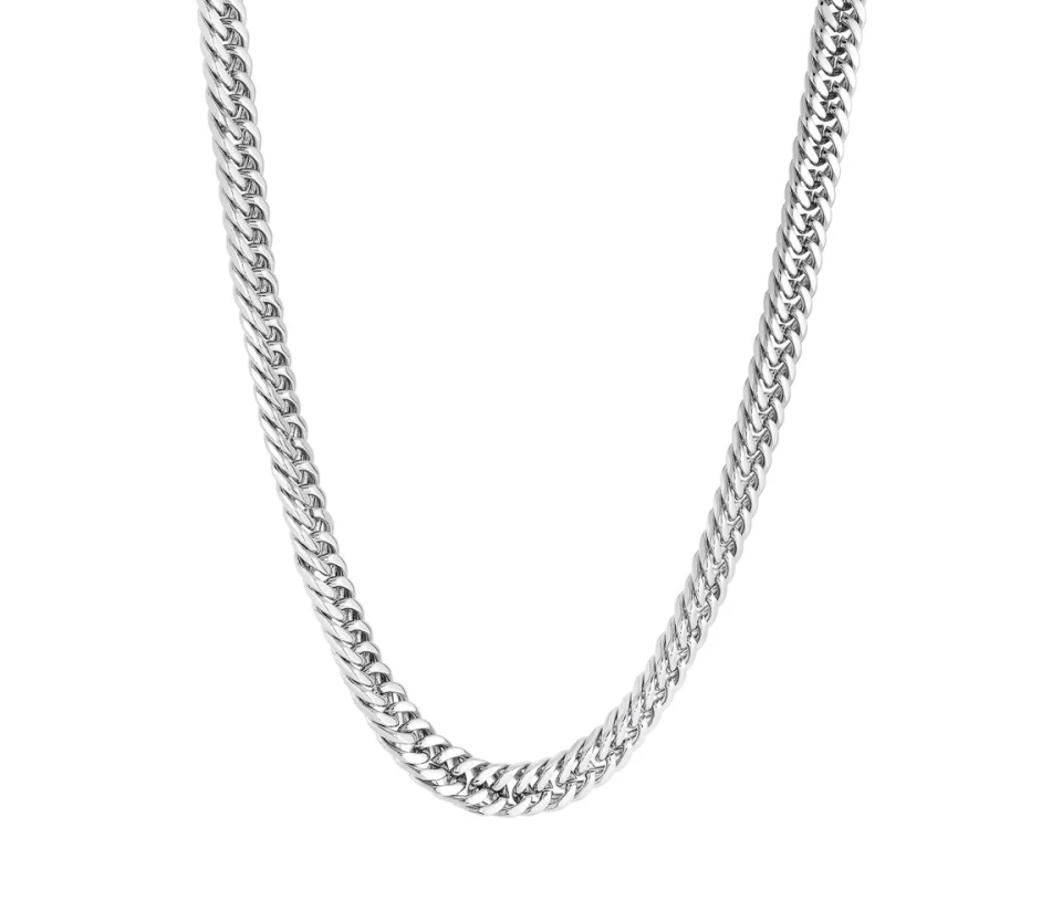 CHAINE EN ACIER À MAILLE GOURMETTE DOUBLE - IG SPN23/22 - ITALGEM CHAINE EN ACIER À MAILLE GOURMETTE DOUBLE - IG SPN23/22 - ITALGEM