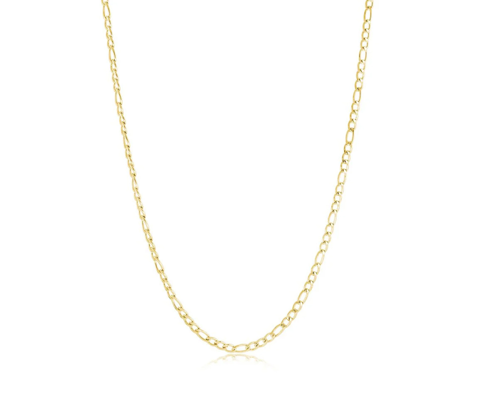 CHAINE EN ACIER/PVD OR À MAILLE FIGARO - IG SYN93/18 - ITALGEM CHAINE EN ACIER/PVD OR À MAILLE FIGARO - IG SYN93/18 - ITALGEM