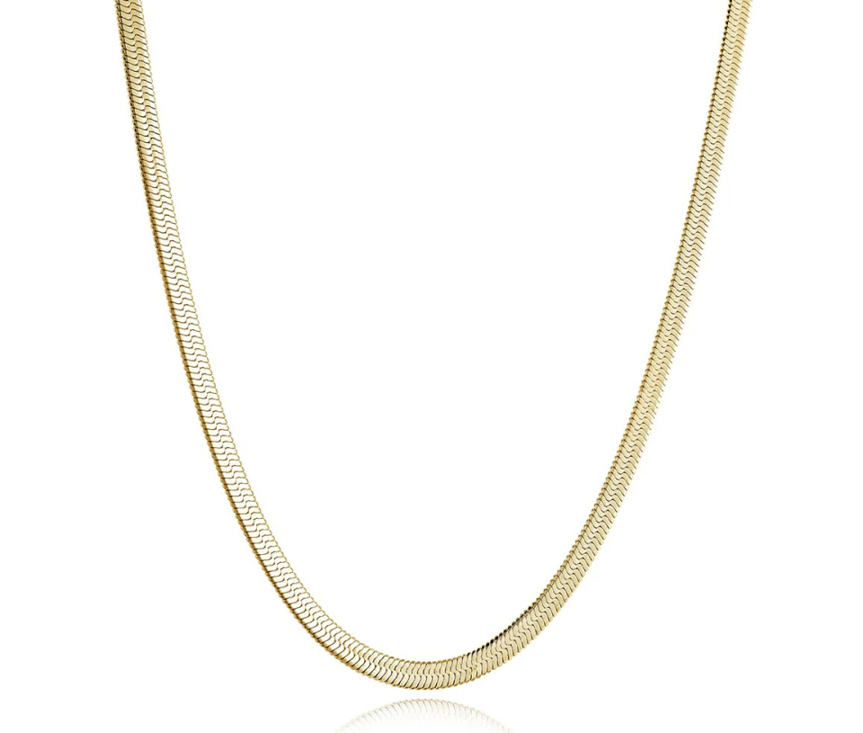 CHAINE EN ACIER/PVD OR À MAILLE CHEVRON - IG SYN82/16 - ITALGEM CHAINE EN ACIER/PVD OR À MAILLE CHEVRON - IG SYN82/16 - ITALGEM