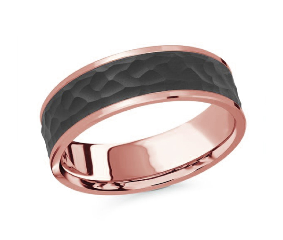 JONC EN OR 14K ET FIBRE DE CARBONE - ML MRDA076P - MALO JONC EN OR 14K ET FIBRE DE CARBONE - ML MRDA076P - MALO