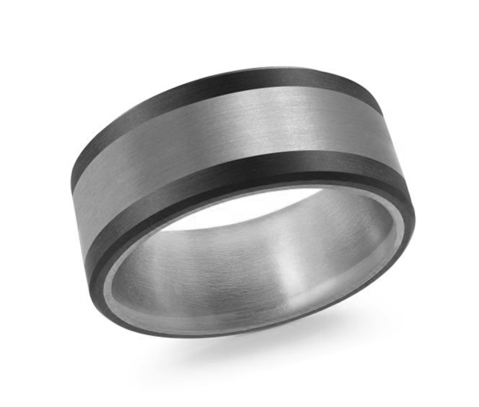 JONC EN OR 14K/FIBRE DE CARBONE ET TANTALE - ML MRDTN037W - MALO JONC EN OR 14K/FIBRE DE CARBONE ET TANTALE - ML MRDTN037W - MALO