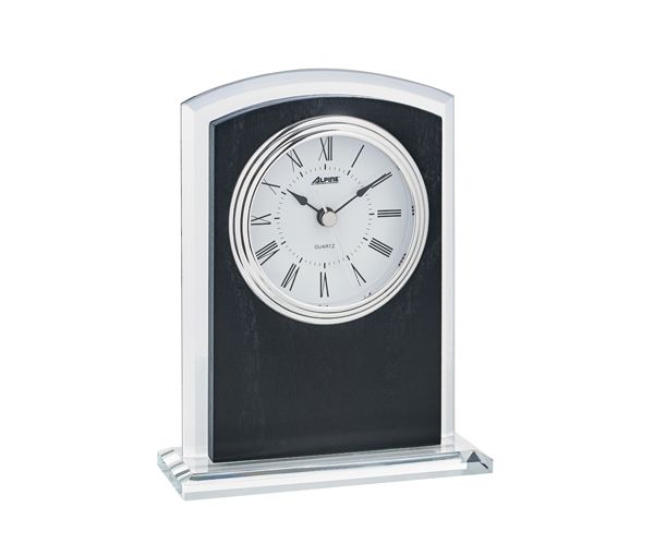 HORLOGE DE TABLE RÉSINE ET BOIS - JM EC4905 - ALPINE