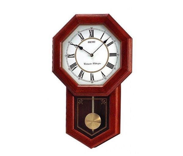 HORLOGE SEIKO PENDULE BOIS CHENE - SA QXH110B - SEIKO