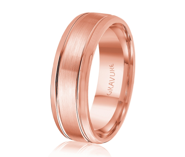 JONC EN OR CONFORT FIT FINI BROSSÉ - ML GH1581/7P - MALO 