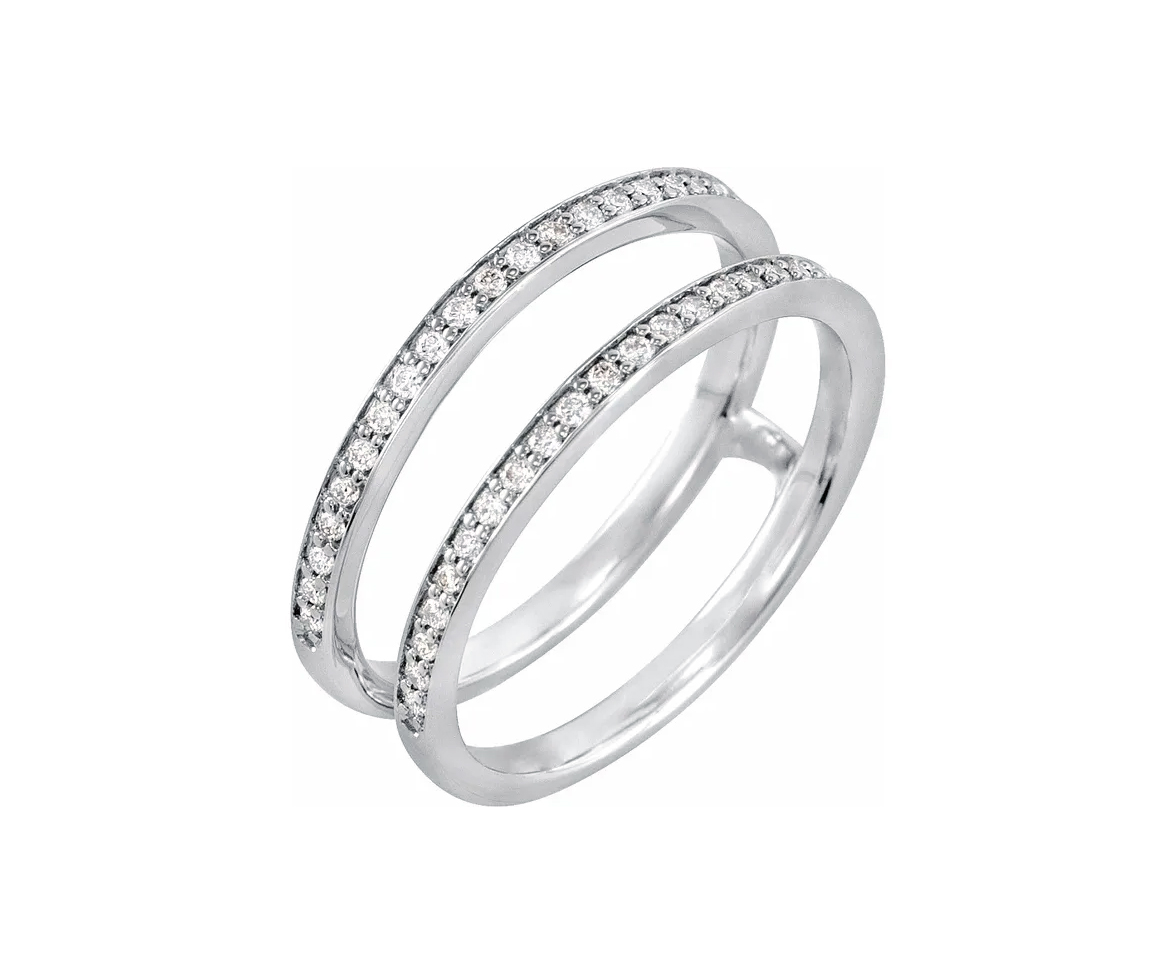 JACKET EN OR 14K SERTI DE DIAMANTS - ST 122245SCZ - BIJOUX IMPORTATION