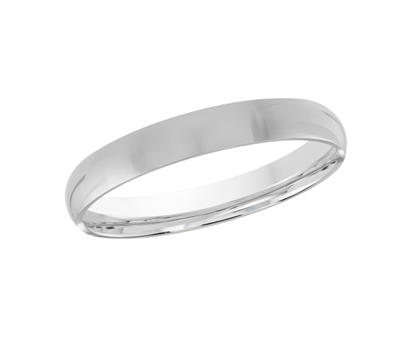 JONC UNI DEMI-ROND - SJ JD08W26 - BIJOUTERIE SUISSE INC.