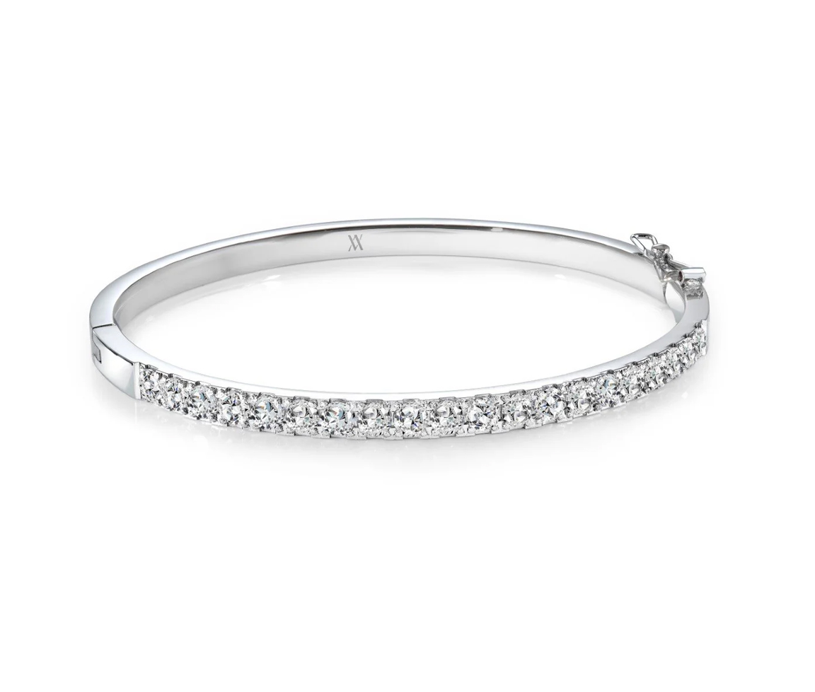 BRACELET BANGLE AVEC CUBIQUES - IG SWBG112W5 - MINI-VÉLORIA