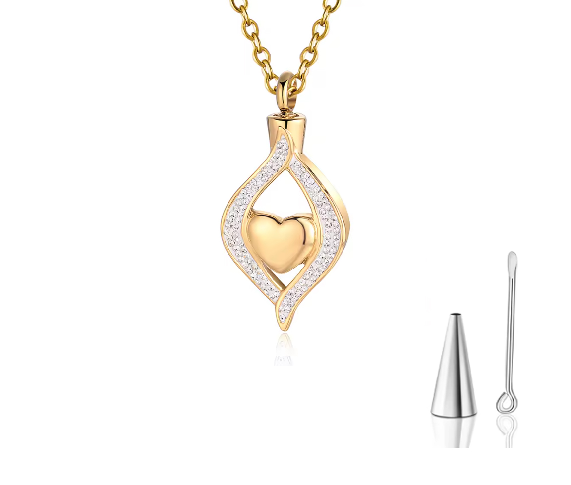 URNE POUR CENDRES COEUR/INFINI - SJ CREM10Y - BIJOUTERIE SUISSE INC.