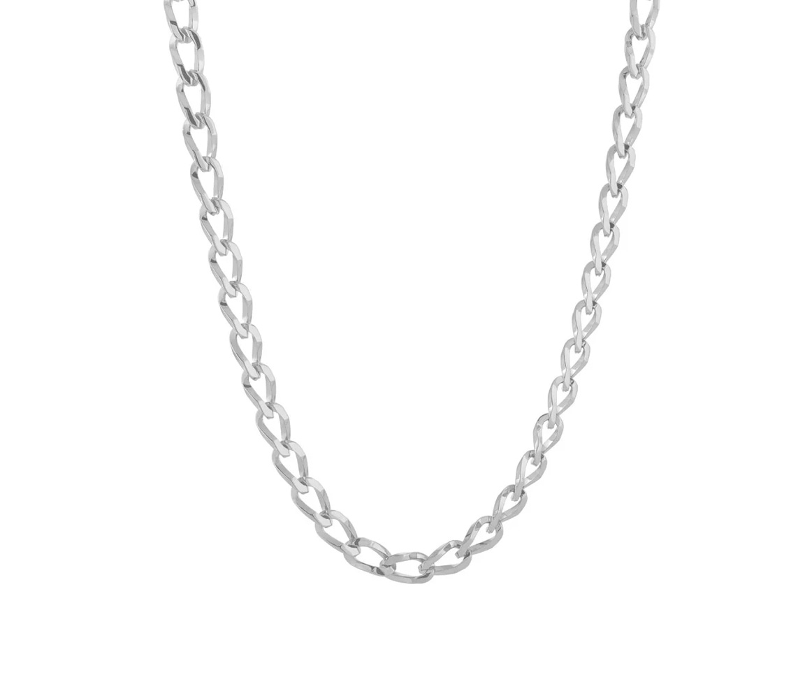 CHAINE EN ACIER OU ACIER/PVD OR À MAILLE GOURMETTE - IG SWN111/20 - ITALGEM