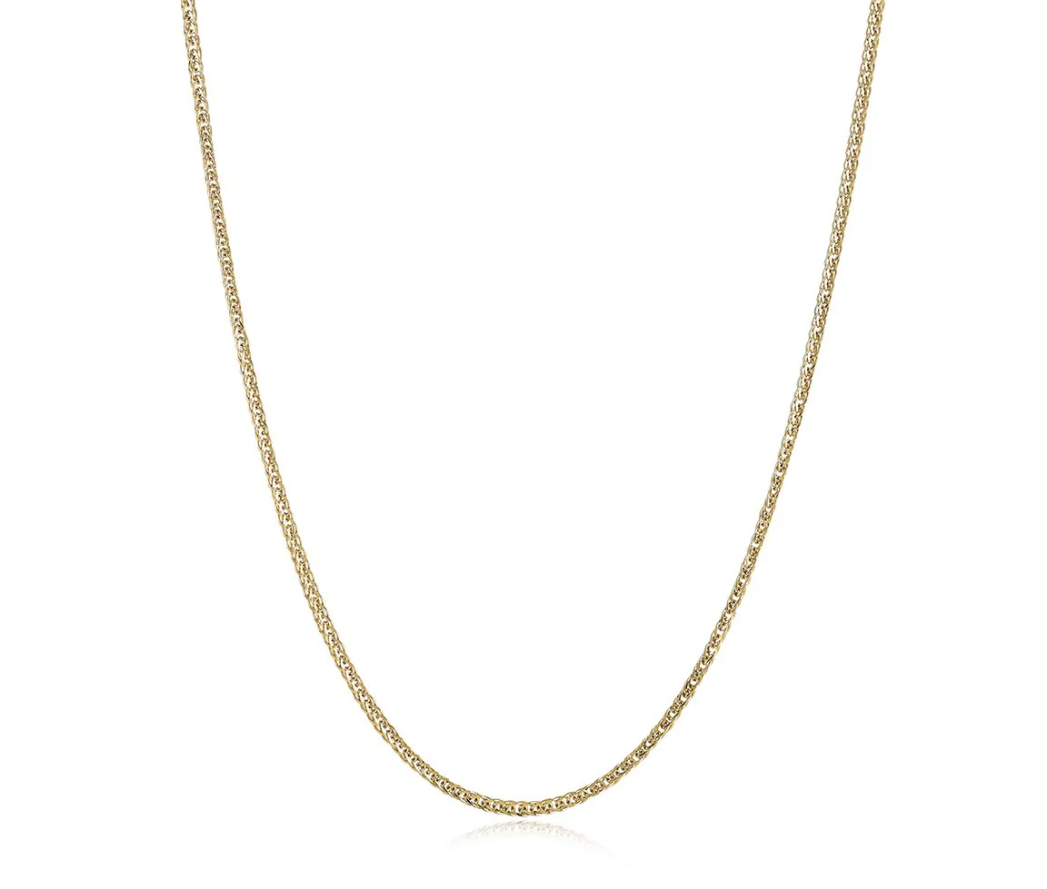 CHAINE EN ACIER OU ACIER/PVD OR À MAILLE QUEUE DE RENARD - IG SN117GO16 - ITALGEM