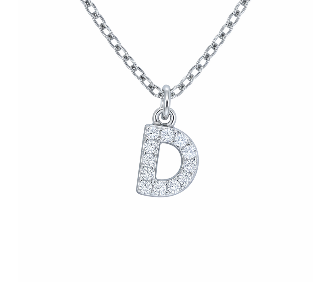 PENDENTIF INITIALES VARIÉES - MA INIT01D - BIJOUX D'IMPORTATION