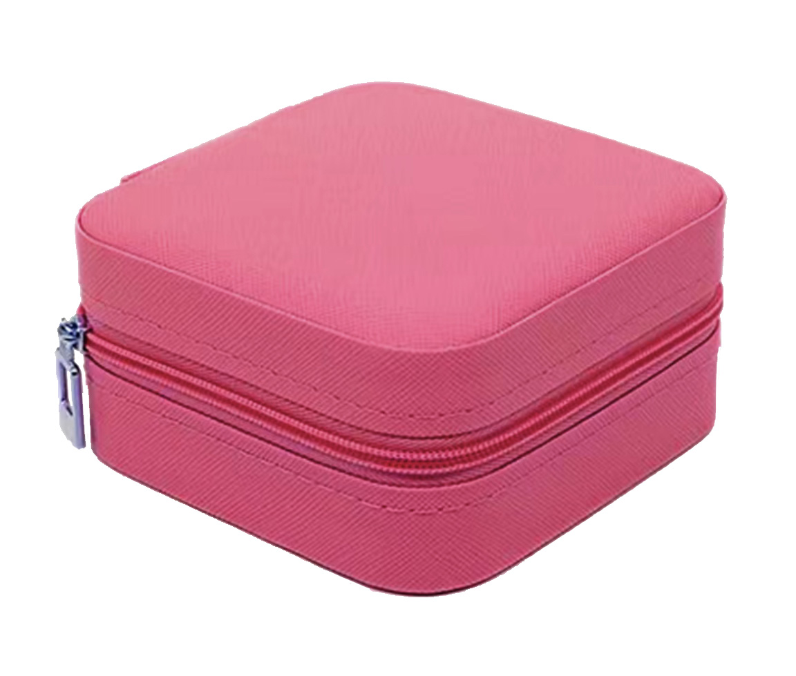 COFFRE À BIJOUX DE VOYAGE EN CUIR SYNTHÉTIQUE - SJ COFFRE01 - BIJOUTERIE SUISSE INC.