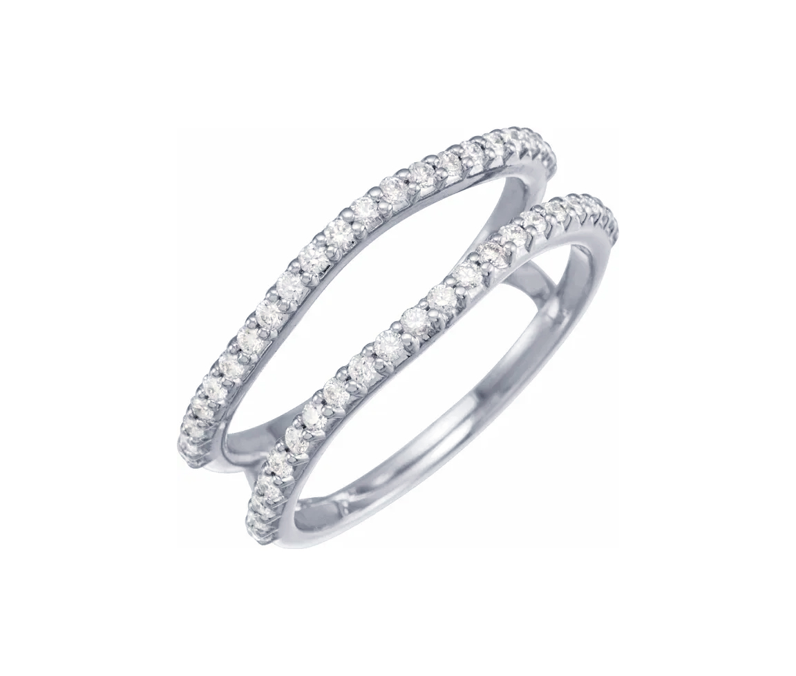 JACKET EN OR 14K SERTI DE DIAMANTS - ST 122246WN - BIJOUX IMPORTATION