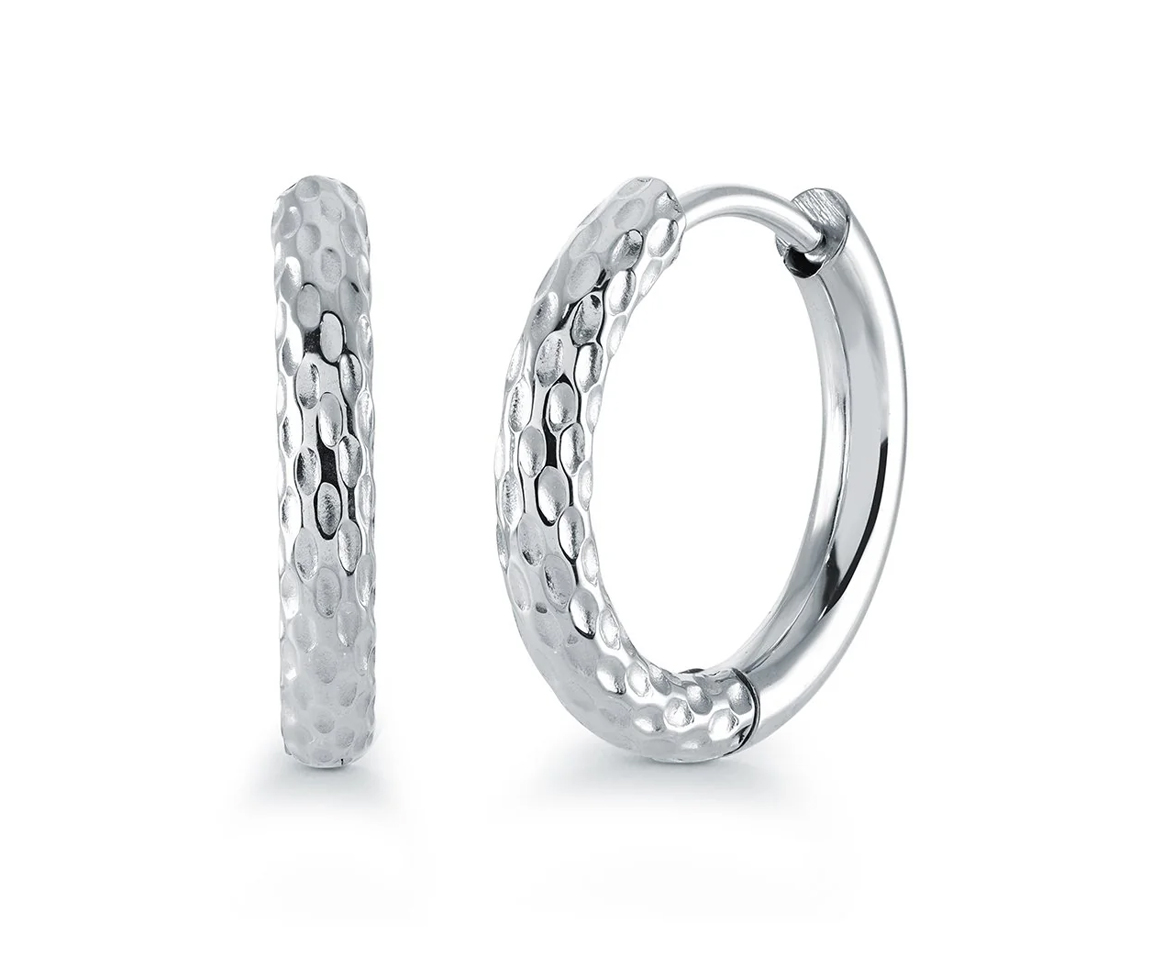 BOUCLES HUGGIES EN ACIER - IG SEA577 - VÉLORIA
