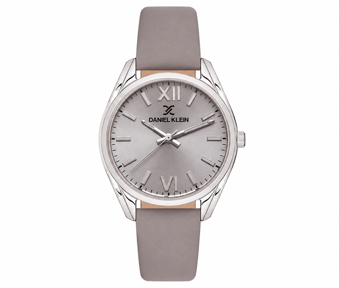 MONTRE DANIEL KLEIN AU QUARTZ AVEC BRACELET DE CUIR - BA DK13598/6 - DANIEL KLEIN