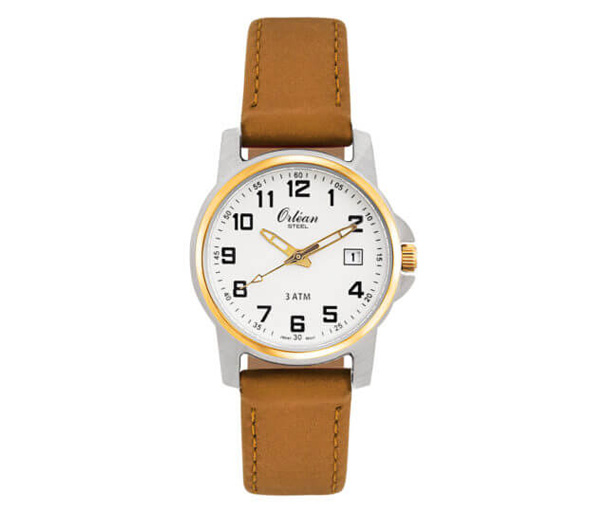 MONTRE ORLEAN EN ACIER 2 TONS - BA ME3185/TN - ORLEAN
