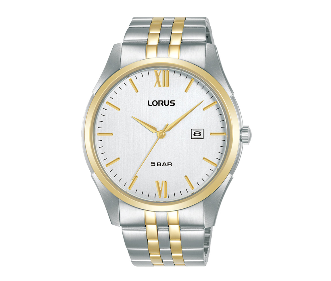 MONTRE POUR HOMME LORUS EN ACIER/PVD OR 2 TONS - SA RH988PX9 - LORUS