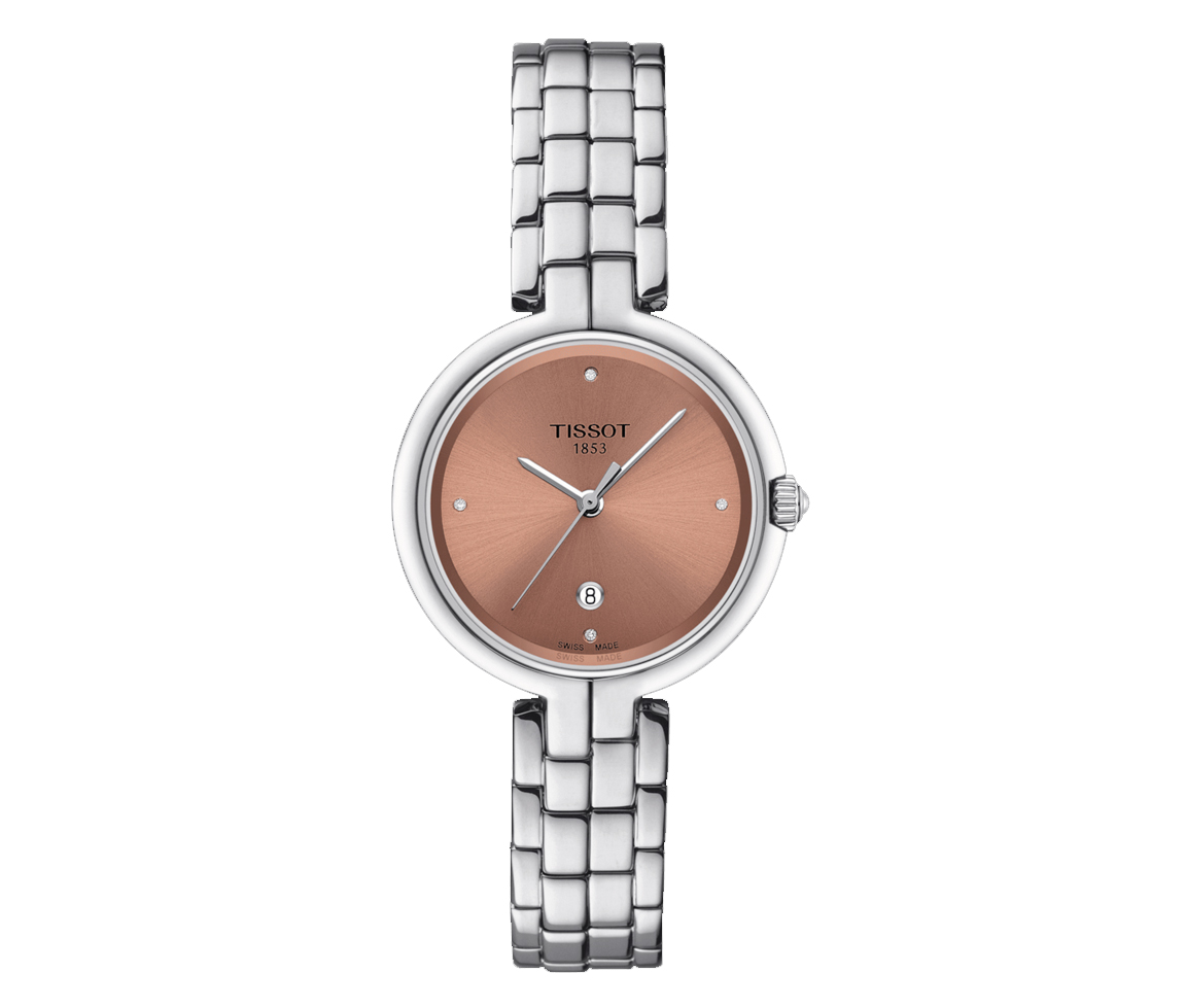 TISSOT EN ACIER FLAMINGO 30MM - T0942101133600 - Tissot