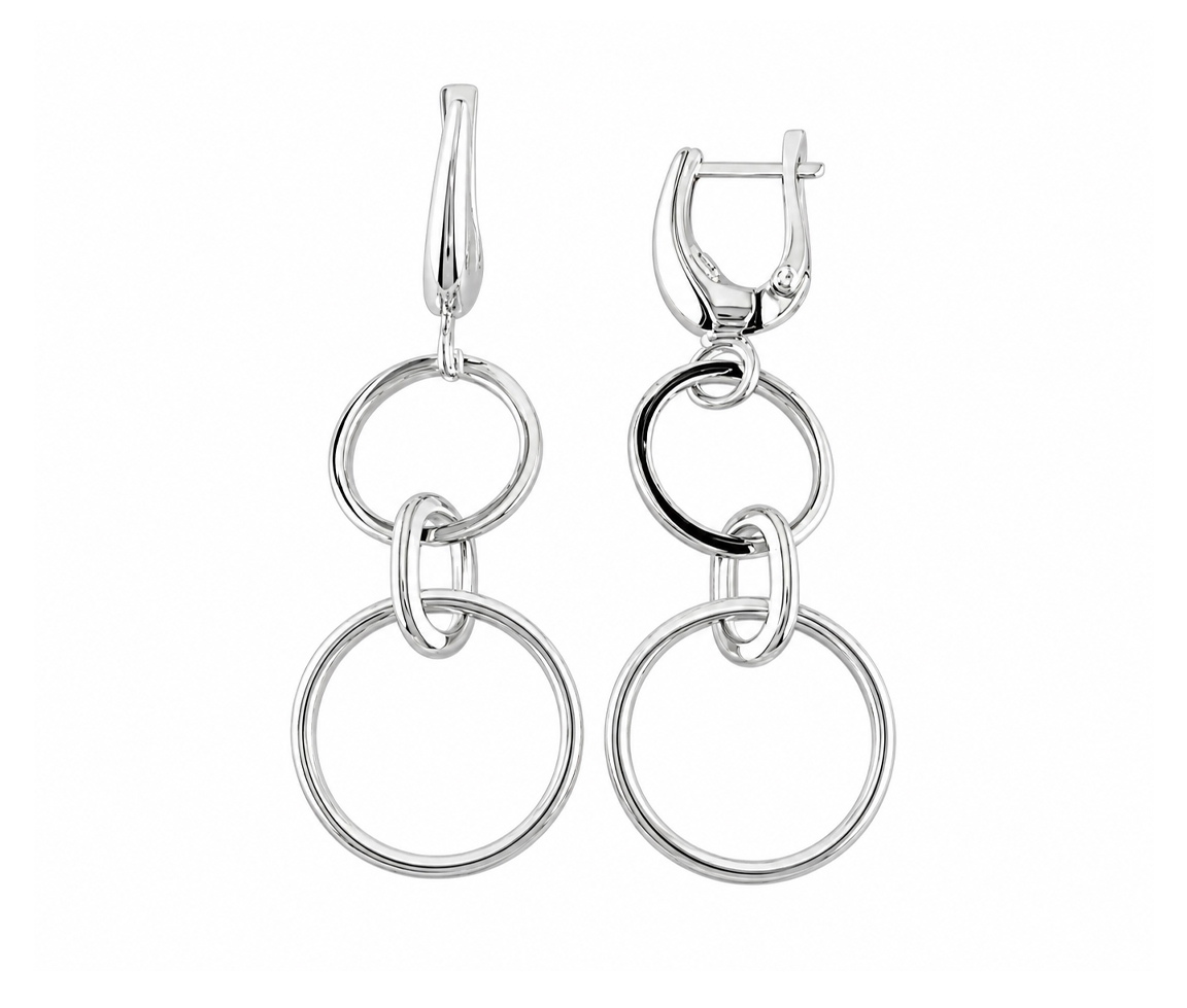 BOUCLES ELLE CERCLES ENTREMÊLÉS - PJ R2LA7KA070 - ELLE