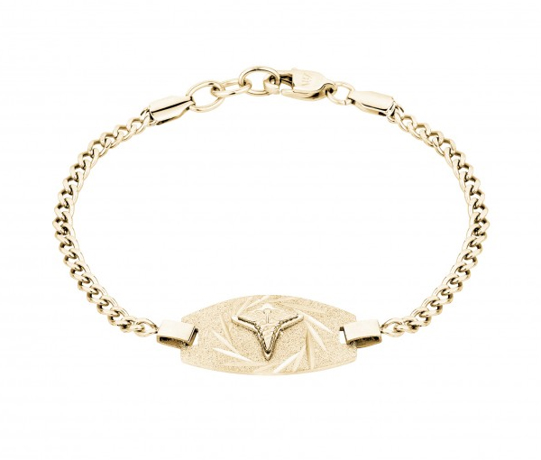 BRACELET MEDICAL EN ACIER/PVD OR - AZ ASB295 - AREZZO