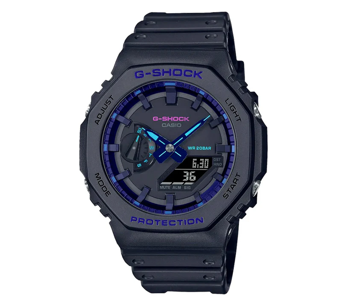 CASIO ANALOGIQUE/NUMÉRIQUE EN RÉSINE - H GA2100VB1A - CASIO