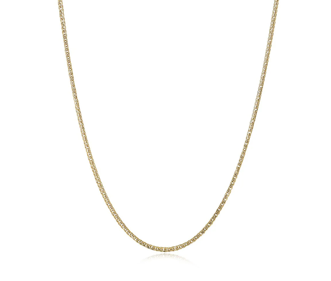 CHAINE EN ACIER/PVD OR À MAILLE QUEUE DE RENARD - IG SYN102/16 - ITALGEM