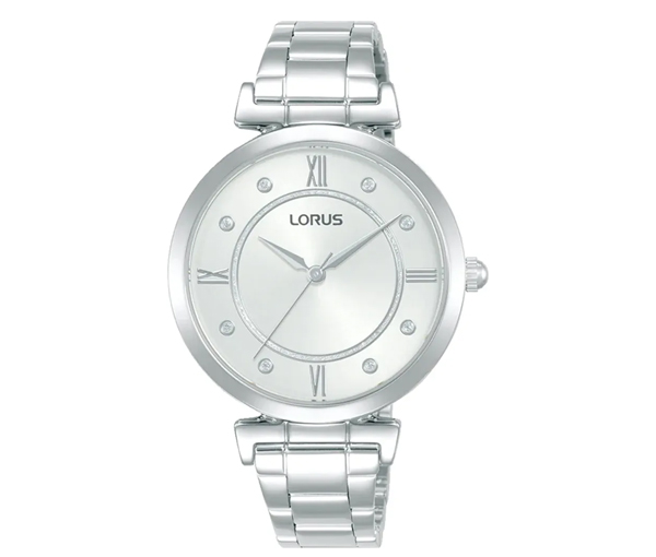 MONTRE POUR DAME LORUS EN ACIER SERTIE DE CRISTAUX - SA RG293VX9 - LORUS