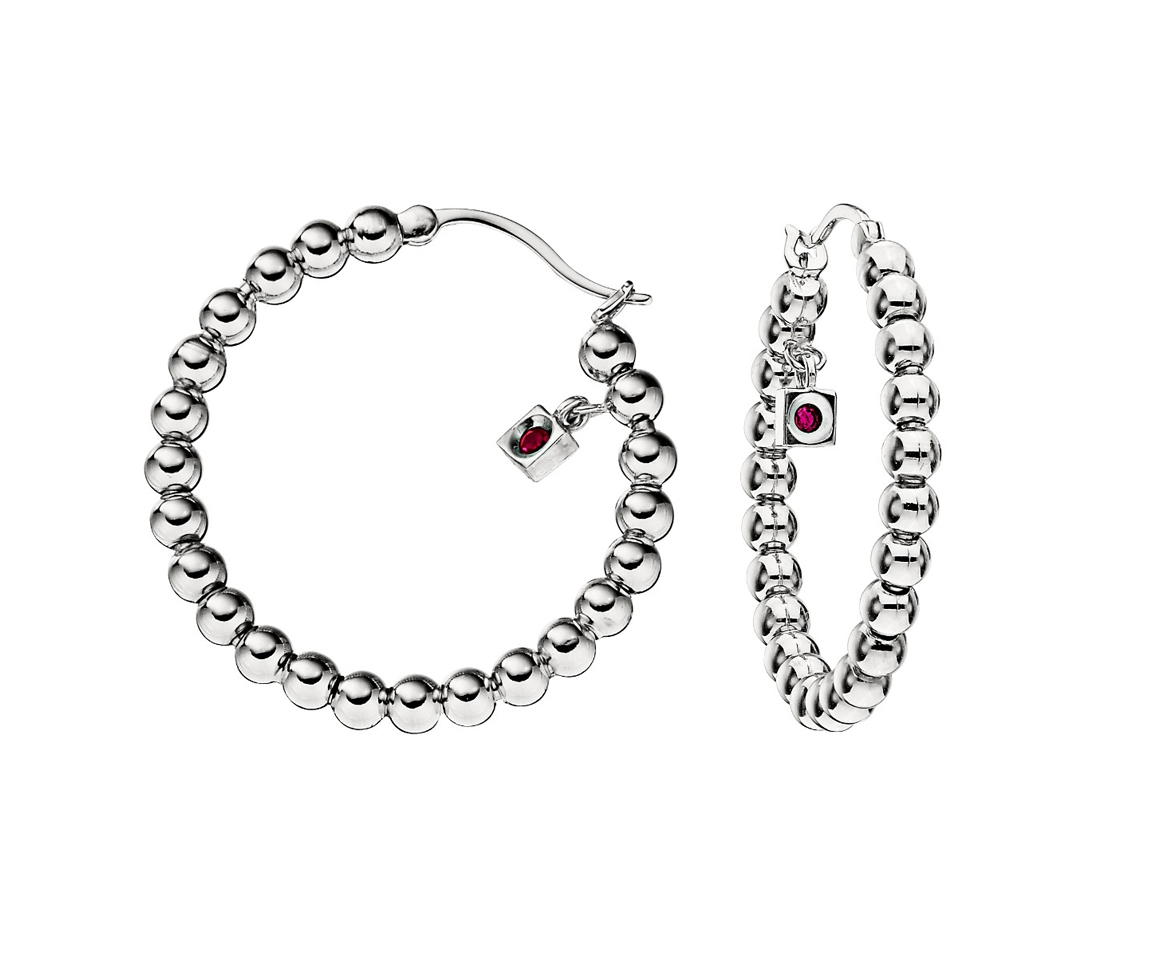 BOUCLES ELLE ANNEAUX BOULES - PJ R2LBG3A00L - ELLE