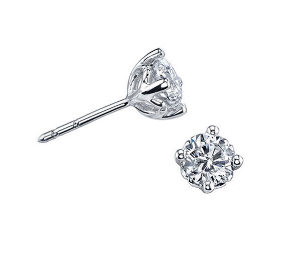BOUCLES AVEC DIAMANTS CANADIENS - CR AM271W20 - DIAMANT CANADIEN