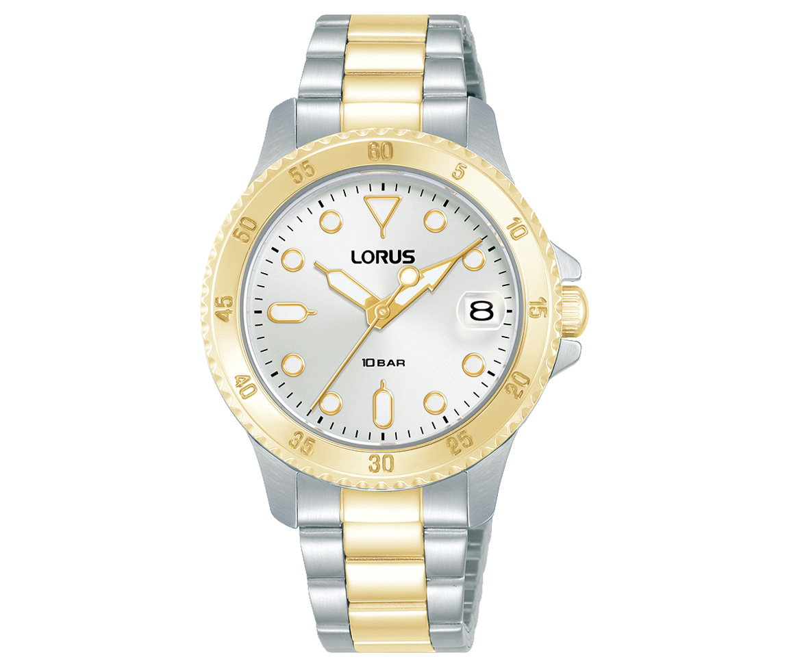 MONTRE LORUS POUR DAME EN ACIER/PVD OR 2 TONS - SA RG814DX9 - LORUS
