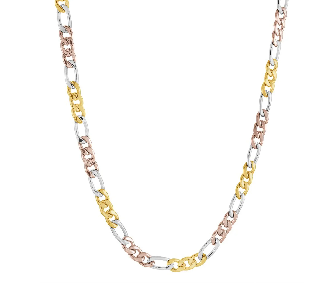 CHAINE EN ACIER 3 TONS À MAILLE FIGARO - IG STCN2/24 - ITALGEM