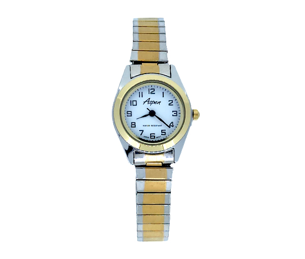 MONTRE POUR DAME ASPEN EN ACIER/PVD OR 2 TONS - BA AP3005 - ASPEN