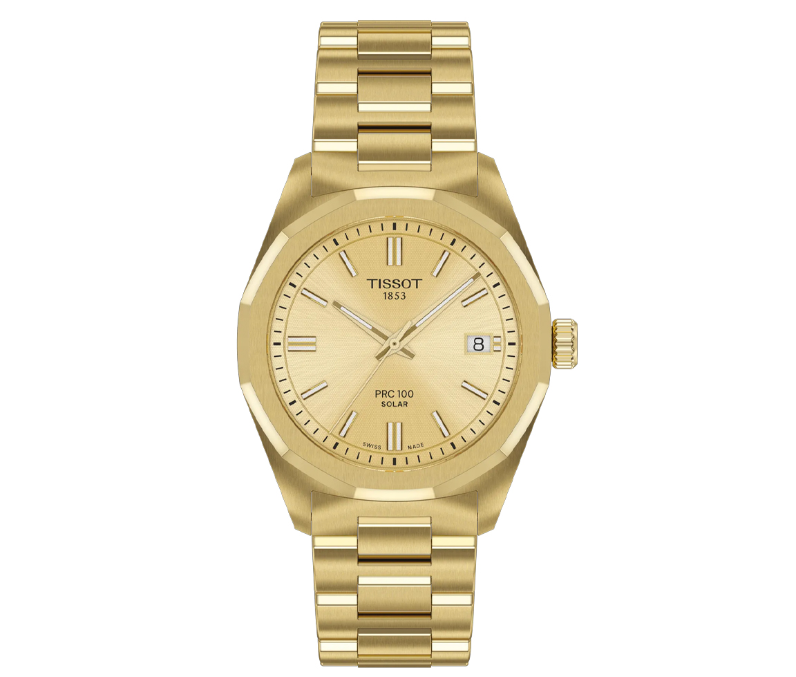 TISSOT PRC100 SOLAIRE 34MM - T1518223302100 - Tissot