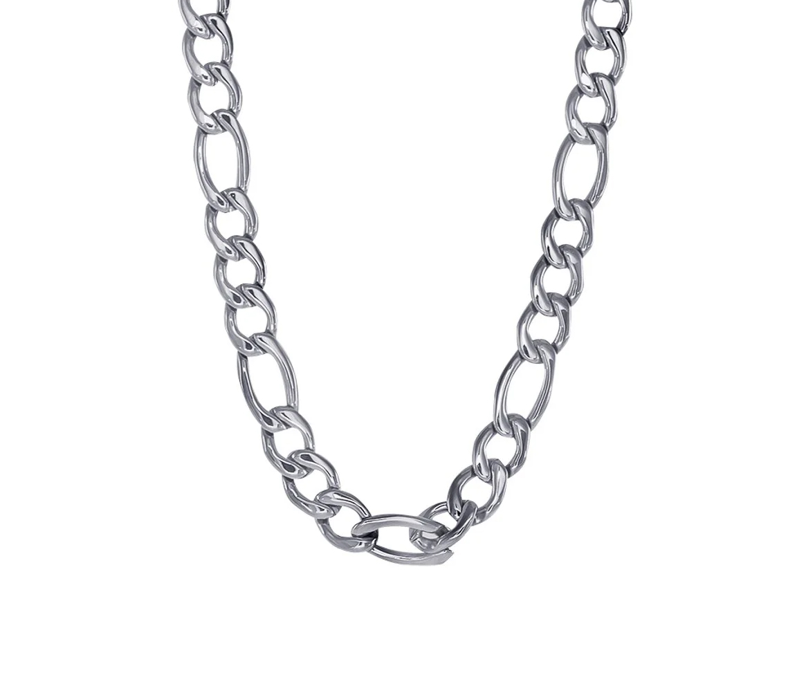 CHAINE EN ACIER À MAILLE FIGARO - IG SPN30/24 - ITALGEM