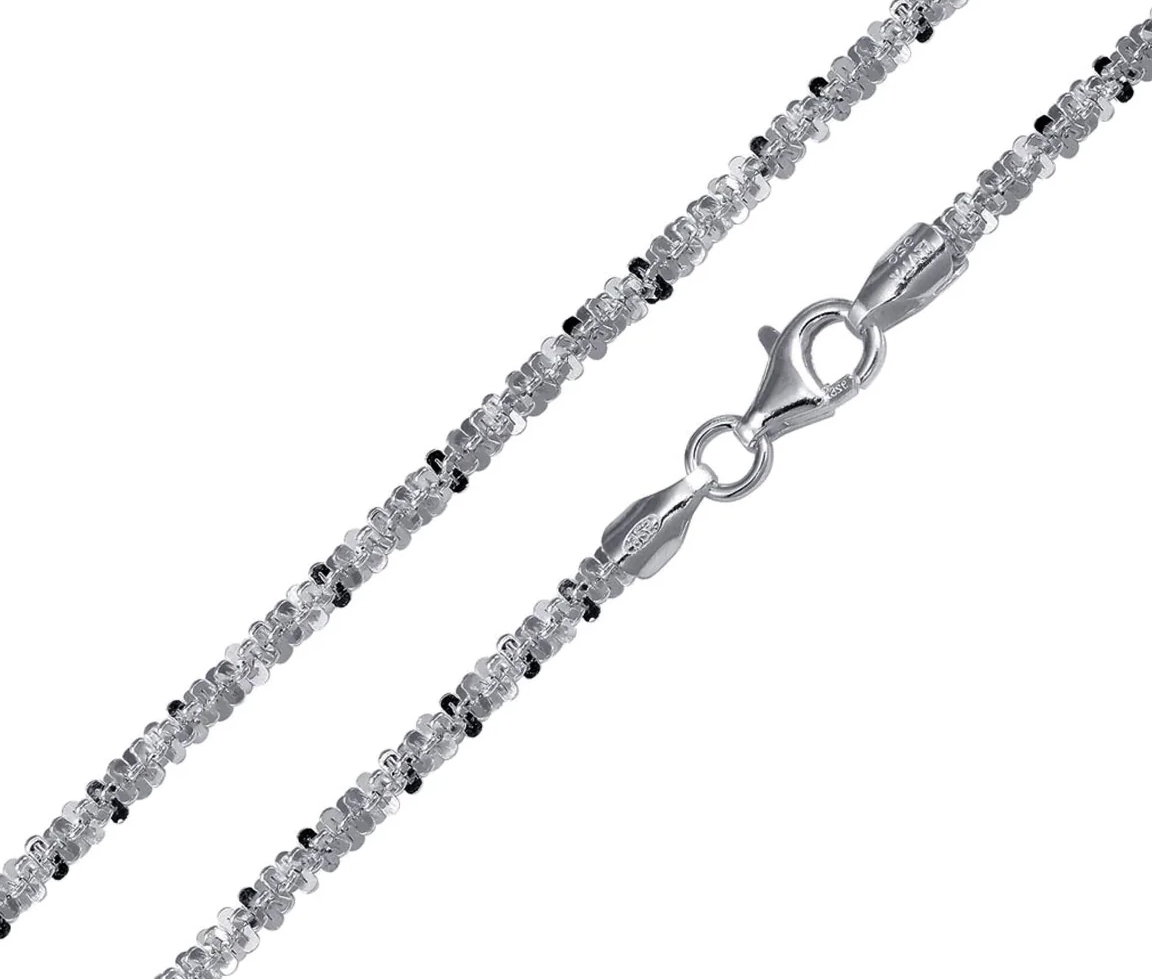 CHAINE À MAILLE ROC - SP CH243RH18 - BIJOUX D'IMPORTATION